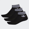 Adidas 35-38 čierne ponožky (Set 15 kg loptičiek slam guľa CrossFit)