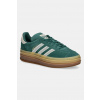 Semišové tenisky adidas Originals Gazelle Bold W JS3358 zelená EUR 40