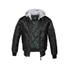 Pánská zimní bunda MA1 Sweat Hooded, Brandit, Šedá, XL