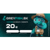 Darčekový poukaz 20 EUR