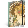 Alfons Mucha Notes Hudba linajkový 13 × 21 cm