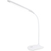 Colorway stolní LED lampa / CW-DL07FB-W/ Flexible 360°/ Integrovaná baterie / Bílá