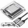 Disková kapsa Orico TC20-M2-10G M.2 NVME USB-C 3.2 - priehľadná