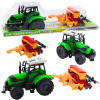 LEAN TOYS Traktor so sejačkou