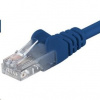 PremiumCord sputp02B patch UTP, RJ45-RJ45, level 5e, 2m, modrý