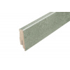 AP34/1 soklová lišta TYP 06 ACARA, MDF + fólia Cement grey, 60 mm, 13 mm, 2,7 m