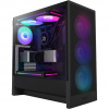 NZXT skříň H5 Flow RGB edition / 1x360 mm RGB core fan / 1x120mm / USB 3.0 / USB-C 3.1 / průhledná bočnice / mesh /černá CC-H52FB-R1