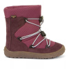 Zimní barefoot sněhule Froddo Tex Track wool bordeaux 37