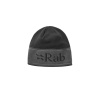 Čepice Rab Logo Band Beanie barva black/graphene