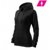 MALFINI TRENDY ZIPPER 411 Mikina dámska 4110112 XS 01 čierna