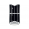 KERRA CLASSIC BLACK sprchový box s batériou, 90x90x209cm
