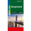 Burgenland 1:150 000 automapa rekreační mapa