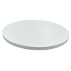 Podložka pod tortu MDF hrubá, pevná, okrúhla, biela, 45 cm