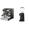 Rocket Espresso Appartamento TCA, black/copper + Eureka Helios 65, black