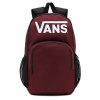 Športový batoh Vans Alumni Pack 5 červený (Old skool školský batoh, bordový VANS ALUMNI PACK VN0A7UDSK1O)