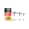 Delphin Cross-line rolling T swivel / 10 ks - #4 /23kg