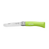 Opinel VRI N°07 My first, čepel 8 cm - nůž dětský zavírací apple green