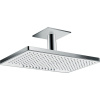 Hansgrohe Rainmaker Select horná/hlavová sprcha 46.6x30 cm obdĺžnik chrómová-biela 24014400