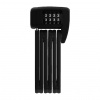 ABUS Skladací zámok na bicykel Bordo Combo Lite Mini 6055C/60 BK čierny