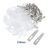 Fastony, zdierky a krytky 2,8mm - sada 300ks