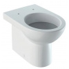 Geberit Selnova WC misa, Zadný odpad, 530x360mm, Uzavretý tvar, Biele, oblé GEB 500.286.01.1