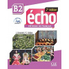 Écho 2e édition B2 Livre de l'élève + portfolio + mp3 - Učebnica (Jacky Girardet)