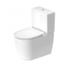 Duravit Soleil by Starck WC kombi misa, Vario odpad, Rimless, s WonderGliss, biela 20110900001