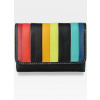 Visconti Dámska Peňaženka Santorini Skutočná Koža RFID STR-3 Čierna Multi