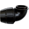 LUX-TOOLS PE koleno 90° 32 mm s vnútorným závitom 24,1 mm (3/4
