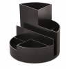 Držiak na písacie potreby, opakovane použiteľný, MAUL Roundbox, čierna