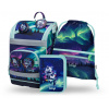 BAAGL SET 3 Zippy Plus Aurora: aktovka, peračník, vrecko GRS