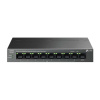 TP-LINK TP-Link LiteWave LS109P sieťový prepínač Nespravované Fast Ethernet (10/100) Podpora napájania cez Ethernet (PoE) Čierna (LS109P)