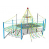 Playground System Lanová preliezka Loď Viking - výška pádu 1,5 m