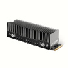 AXAGON CLR-M2XT, hliníkový pasivní chladič pro jedno i oboustranný M.2 SSD disk, výška 20 mm CLR-M2XT