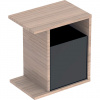 Geberit iCon - Bočný regál 370x400x245 mm s priehradkou, prírodný dub 841139000