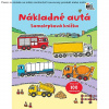 Samolepková knižka Nákladné autá