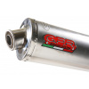 GPR Koncovka výfuku, uchytená skrutkami GPR INOX ROUND HY.5.IT Brushed Stainless steel including removable db killer