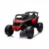 Elektrické autíčko Baby Mix Buggy žlté Červená