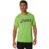 Pánske tričko Asics Core Asics Top - electric lime/french blue - Zelený (S)
