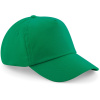 Beechfield Kšiltovka B 10B Original, 5 panelová, dětská COT53010B52099-kelly green UNI Zelená kelly