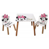 Arditex Detský stôl so stoličkami Minnie Mouse Arditex