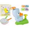 Lean Toys Arkádová hra Chyť Frisbee sivý Pes