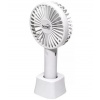 HOME HF 9/WH prenosný ručný ventilátor - nabíjateľný ventilátor microUSB