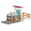 Set figúrok a príslušenstva Schleich Rozšírenie stajne pre kone 42569 (4059433518176)