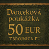 ZBROJNICA.EU Darčeková poukážka 50 Eur
