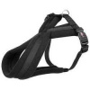 Nylonový postroj PREMIUM podšitý - čierna S-M: hruď: 40-70cm/20mm