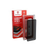 Ochranné 3D sklo Gushield GUGP015 - Apple iPhone 15 Pro s aplikátorem a privátním filtrem (0745314106801) (Tvrzenné 3D ochranné sklo Gushield GUGP015 na Apple iPhone 15 Pro, černý rámeček s aplikátore