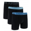 Under Armour Perf Tech Cotton 6in 3 Pack - Black/Stream - men´s XXL