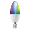 Ledvance SMART+ WiFi CL B TW 40 yes 5W E14, laditelná biela 2700K-6500K, stmievateľná, 1 ks