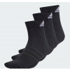 Tenisové ponožky Adidas Cushioned Sportswear Ankle 3 Pack IC1277 čierne - Velikost XS - EU 34-36